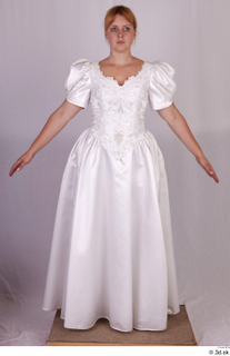  Photo Woman in historical Wedding dress 2 20th century a poses historical clothing wedding dress whole body 0001.jpg